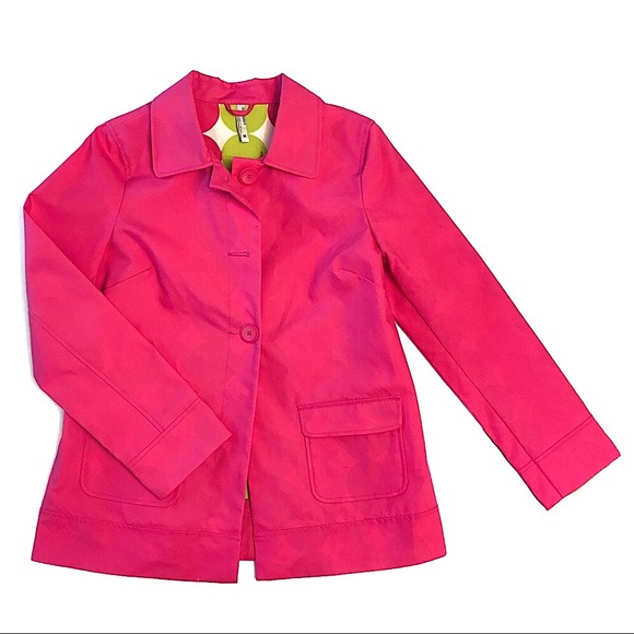 Old Navy Jackets & Blazers - Old Navy Pink Waterproof Trench Raincoat